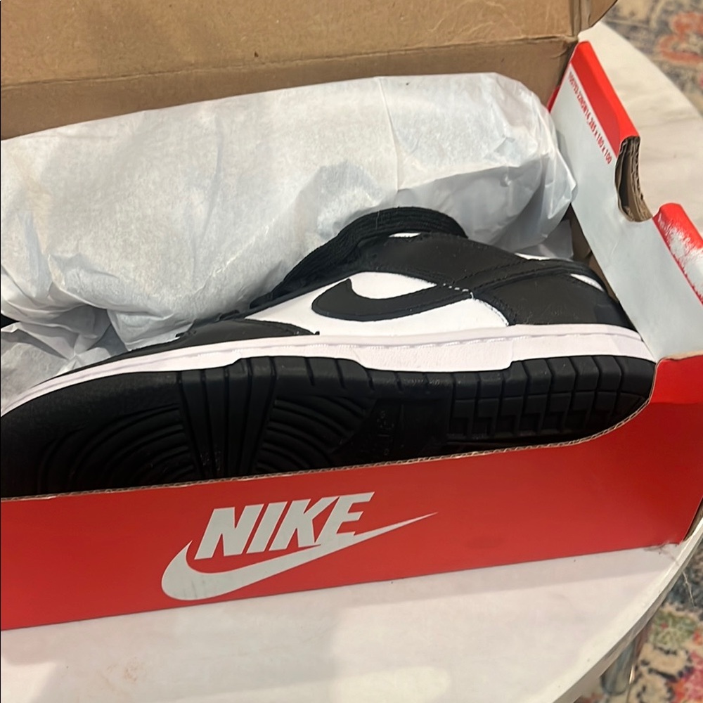 Nike Black and White Sneakers